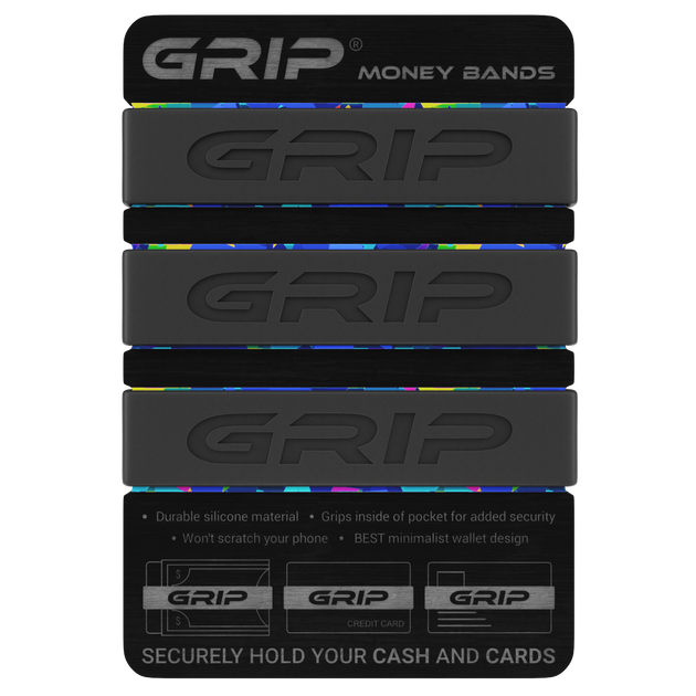 Money Bands For Cash Minimalist Wallet For Cash & Cards GRIP Industries