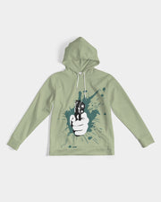 Gunshot (green) Men's Hoodie