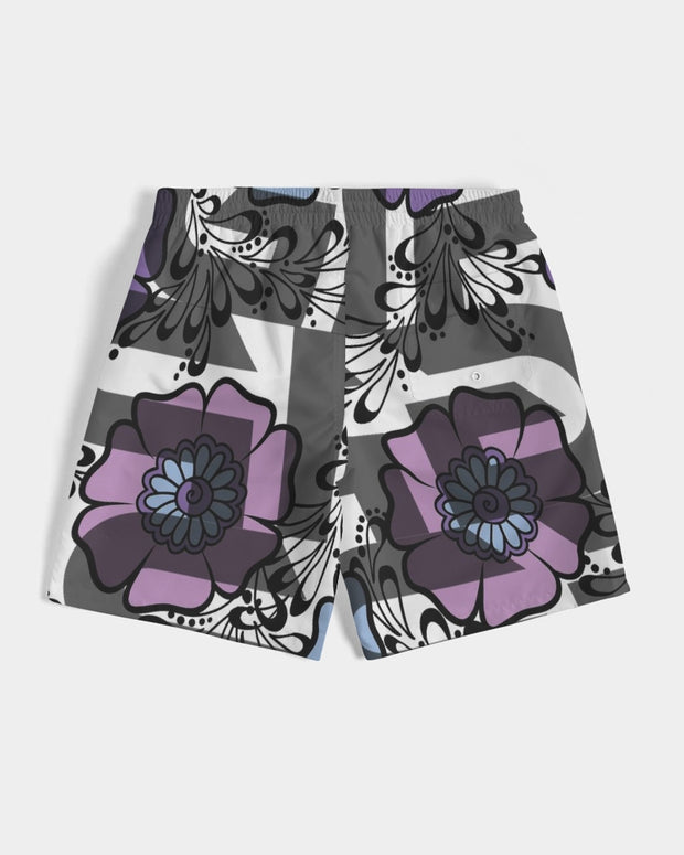 floral printed beachwear outfits for men's