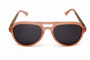 Grip Modern Vintage Aviator Sunglasses - Terracotta