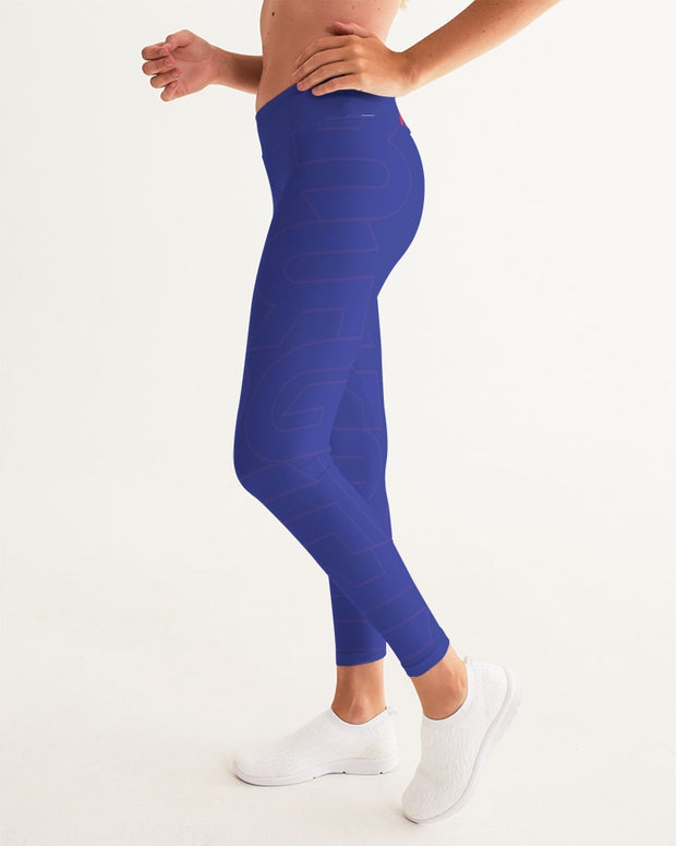 Blue Yoga pants For Women's