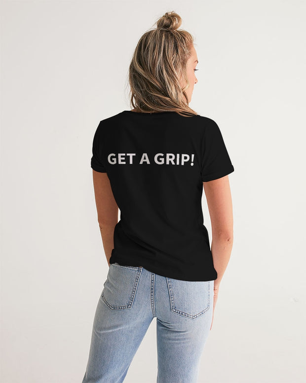 Staffwear - Get a Grip Women's V-Neck Tee