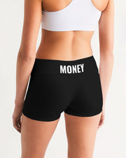 Staffwear - Money Women's Mid-Rise Yoga Shorts