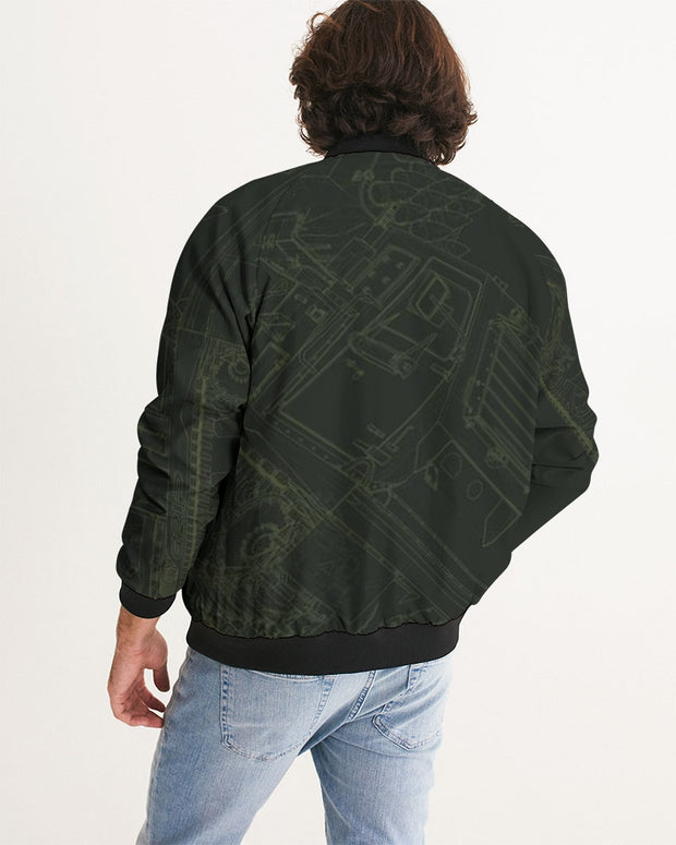 Abrams (fir green) Men's Bomber Jacket