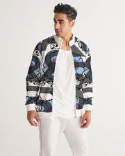 printed floral jacket for men's